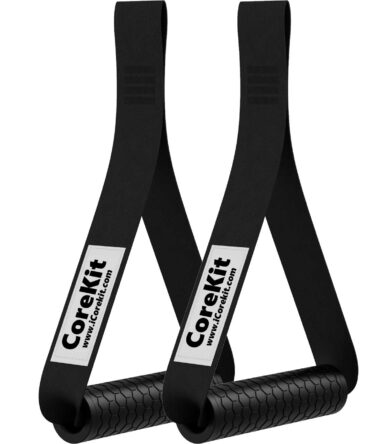 MOMOVE Exercise Handle for Resistance Bands, Replacement Fitness Equipment for Pilates, Yoga, Strength Trainer, Pull Down Home Gym