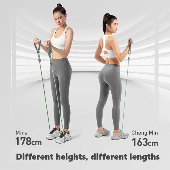 MOMOVE Easy to Adjust the Length Resistance Bands with Handles