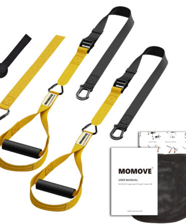 MOMOVE Suspension Trainer Resistance Bands Bodyweight Training Straps for Full Body GYM Workouts